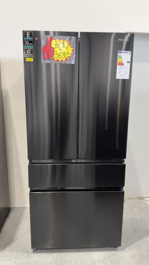 Hisense 480 L, RF540N4SBF2, Frigider French Door Clasa E, Total No Frost, import Germania 🇩🇪