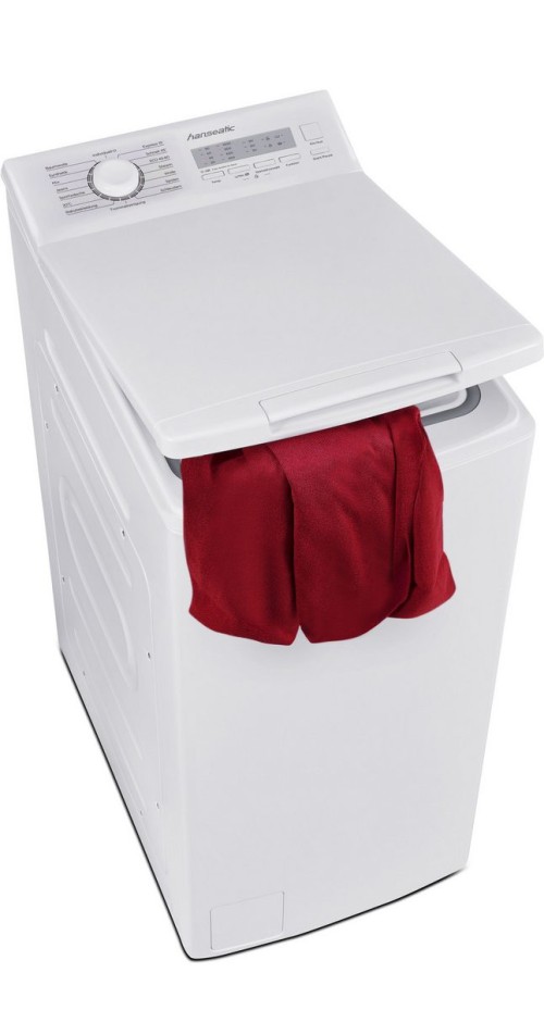Hanseatic  5 kg, HTW510C, 1000 RPM, Mașină de spălat verticală Clasa C, import Germania 🇩🇪