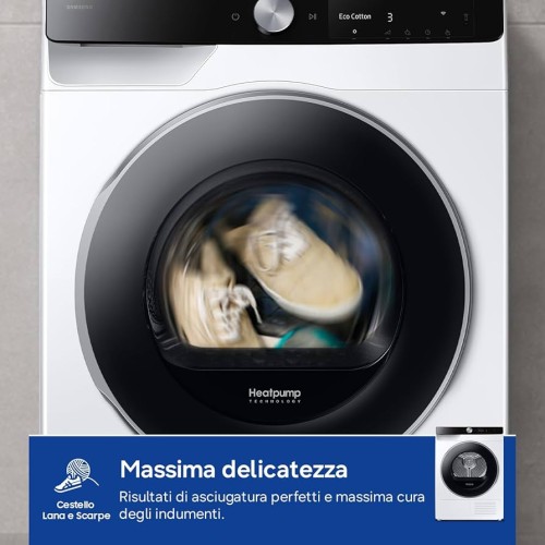 Samsung 9KG DV90DG6845LK Uscător rufe cu pompă de căldură AI Control Clasa A WiFi import Germania 🇩🇪