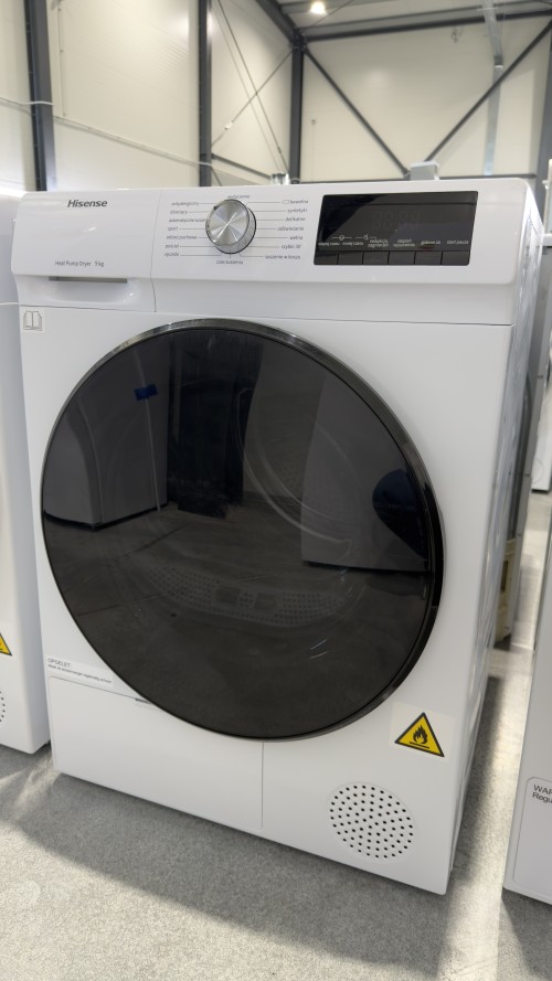 Hisense 9KG DHQA902U Uscător rufe cu pompă de căldură Clasa D Quick Dry Allergy Care import Polonia 🇵🇱