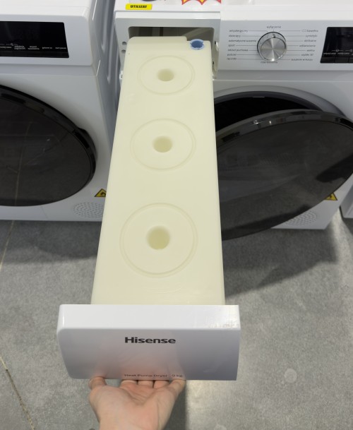 Hisense 9KG DHQA902U Uscător rufe cu pompă de căldură Clasa D Quick Dry Allergy Care import Polonia 🇵🇱