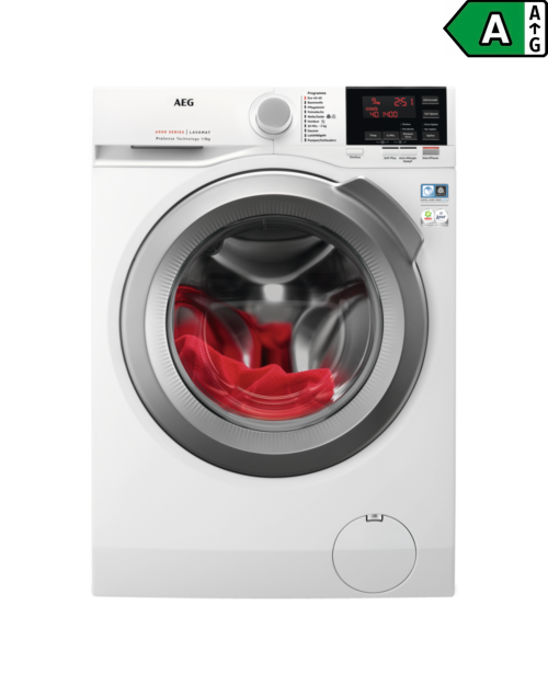 AEG 9KG L6FB49VFL Mașină de spălat rufe ProSense 1400RPM Clasa A import Germania 🇩🇪