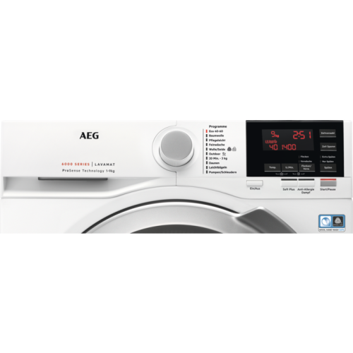 AEG 9KG L6FB49VFL Mașină de spălat rufe ProSense 1400RPM Clasa A import Germania 🇩🇪
