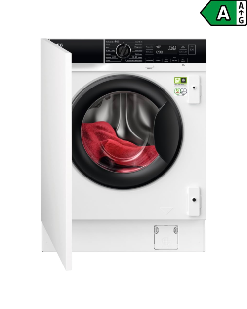 AEG 8KG LR8BI7480 Mașină de spălat rufe încorporabilă PowerClean Clasa A 1400RPM import Germania 🇩🇪