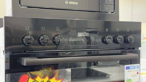 Bosch HEF113BB0 Set incorporabil cuptor + plită vitroceramică Schott Ceran 60 cm, 66L, clasa A, curățare hidrolitică, import Germania 🇩🇪