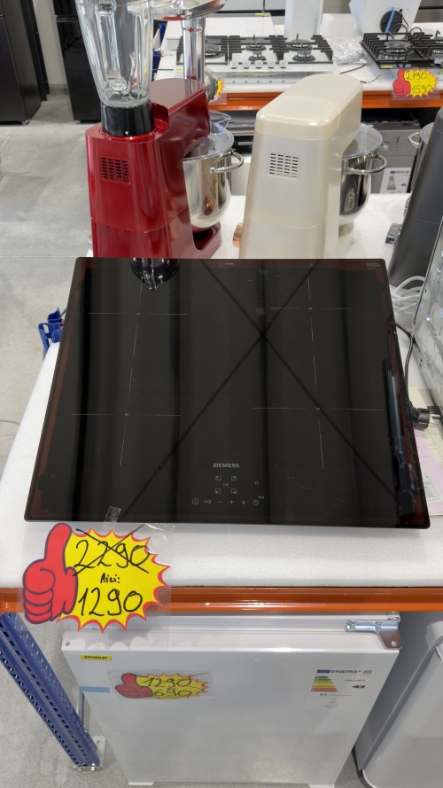 Siemens 60 cm, EU611BEB6E /46, Plită cu inducție 4 zone, PowerBoost, Schott Ceran, import Germania 🇩🇪