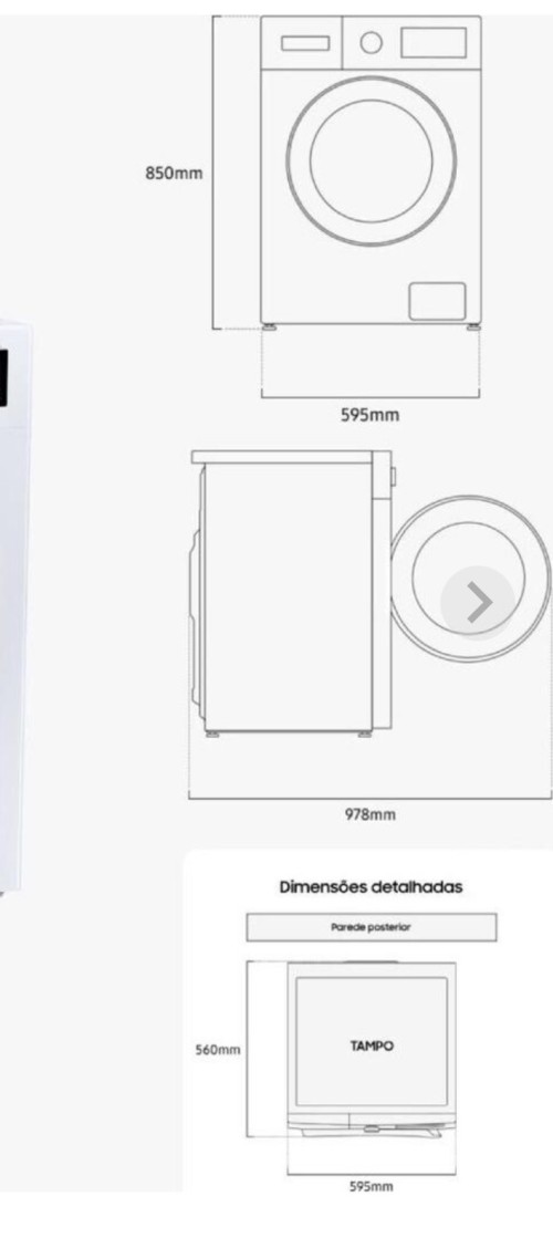 Samsung 9 kg, WW90FG3M05AW, Mașină de spălat rufe Clasa A, Digital Inverter, import Germania 🇩🇪