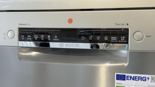 Bosch 10 seturi, SPS4HMI49E, Mașină de spălat vase independentă Clasa E, Home Connect, import Germania 🇩🇪