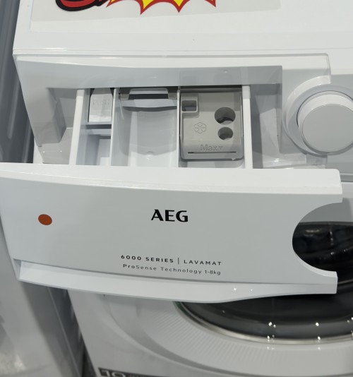 AEG 8 kg, L6FA48FL, Mașină de spălat rufe Clasa A, ProSense, import Germania 🇩🇪