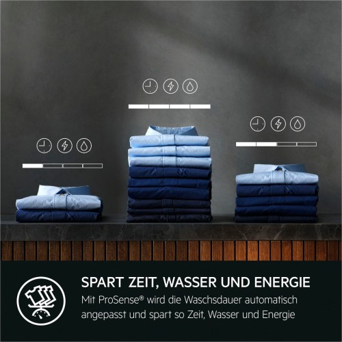 AEG 8 kg, L6FA48FL, Mașină de spălat rufe Clasa A, ProSense, import Germania 🇩🇪