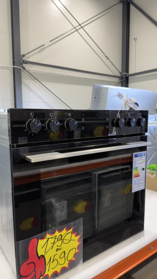 Hanseatic HBCO7210A1 + HI46074CA – 72L, A+, Set incorporabil plitavitroceramică + cuptor electric , touch control, import Germania 🇩🇪