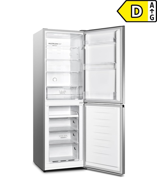 Gorenje NRK418DCS4, Combină frigorifică No Frost, 256 L, Clasa D, import Germania 🇩🇪