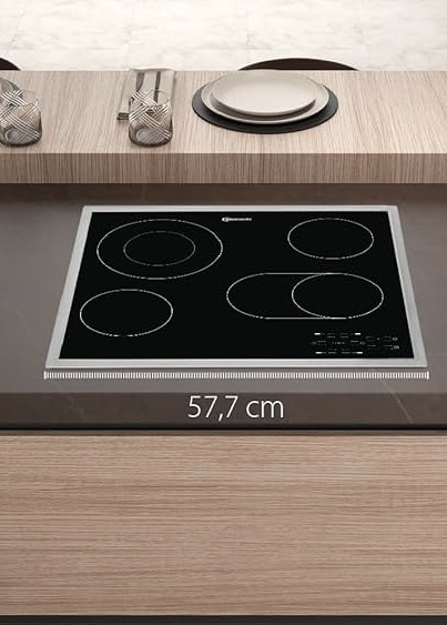 Bauknecht 4 zone, CTAR 9642 IN, Plită vitroceramică Schott Ceran, Touch Control, import Germania 🇩🇪