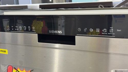 Siemens 14 seturi, SN43ES06VE – Mașină de spălat vase Clasa B, inox, autoOpen Dry import Germania 🇩🇪