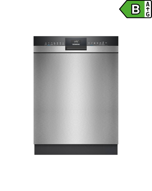 Siemens 14 seturi, SN43ES06VE – Mașină de spălat vase Clasa B, inox, autoOpen Dry import Germania 🇩🇪