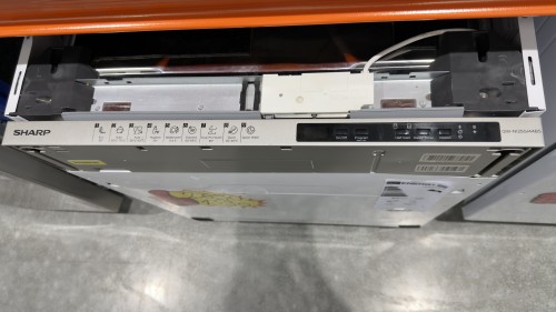 Sharp 14 seturi, QW-NI25GI44BS-DE, Mașină de spălat vase încorporabilă Clasa B, import Germania 🇩🇪