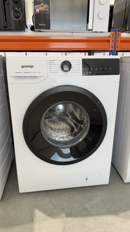 Gorenje 7 kg, WNHPI72SCS, Mașină de spălat rufe Clasa C, Inverter PowerDrive, import Germania 🇩🇪