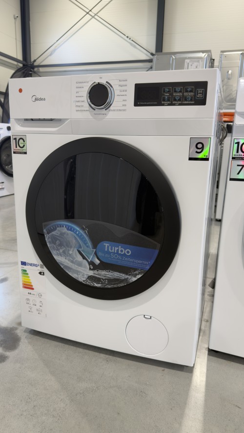 Midea 9 kg, MF11EW90BA10, Mașină de spălat rufe Clasa A, Steam Health Guard, import Germania 🇩🇪