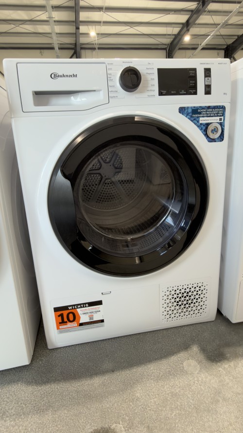 Bauknecht 8 kg, T Sense M11 83 N, Uscător de rufe cu pompă de căldură, Clasa C, import Germania 🇩🇪