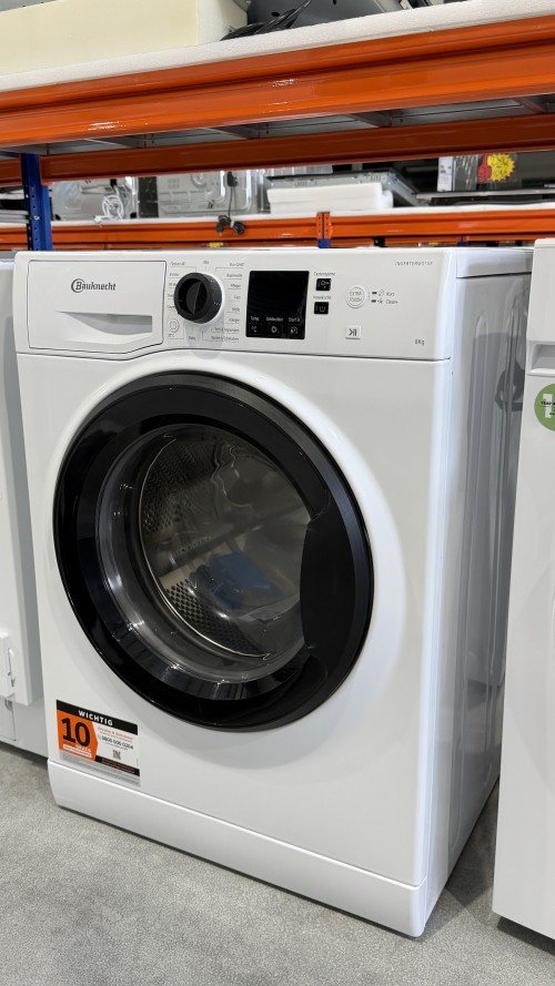 Bauknecht 8 KG Super Eco 845 A – Mașină de spălat rufe, Clasa A, Inverter Motor, import Germania 🇩🇪