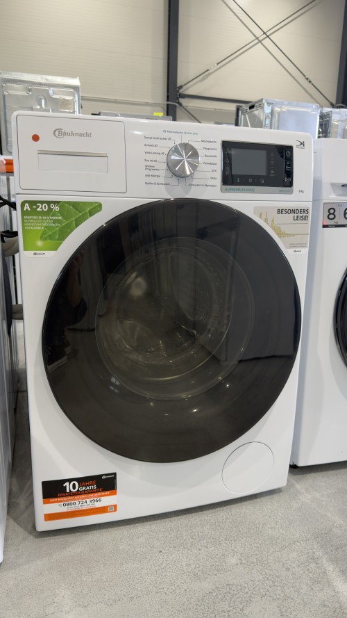 Bauknecht 8 kg, B6R 88 SILENCE DE, Mașină de spălat rufe Clasa A, import Germania 🇩🇪
