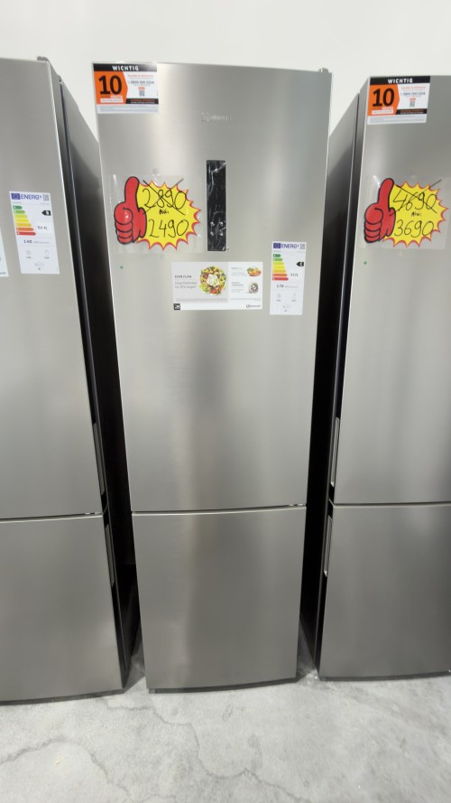 Bauknecht 355 L, KGDNF 203 C, Combină frigorifică  Clasa C, Dynamic Intelligence, Total No Frost, import Germania 🇩🇪