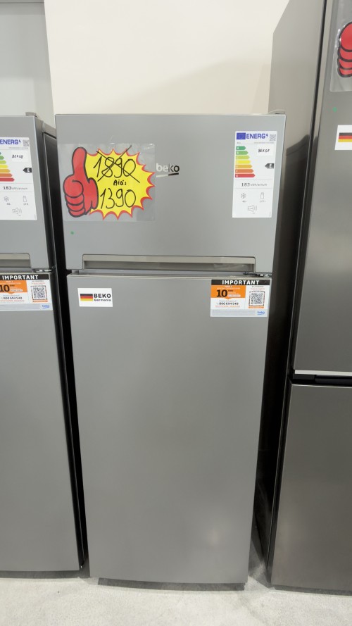 Beko 223L, RDSA240K40SN, Combină frigorifică compactă și economică, import Germania 🇩🇪
