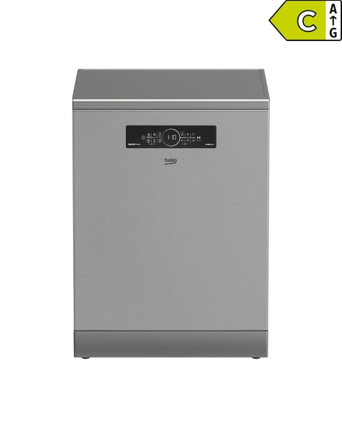 Beko 15 seturi, BDFN36541XP, Mașină de spălat vase independentă import clasa C Germania 🇩🇪