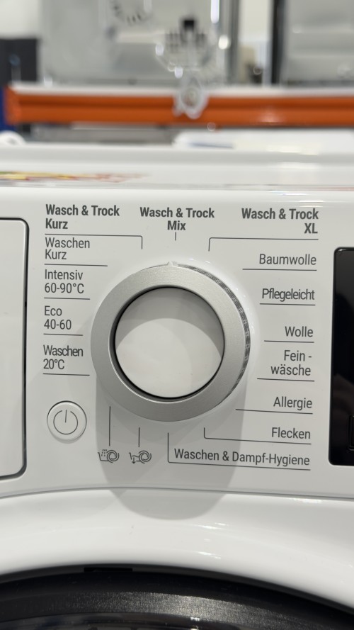 Bauknecht 9 kg / 6 kg WT Super Eco 96S 41 N – Mașină de spălat cu uscător, Clasa A/D, Steam, ProInverter, import Germania 🇩🇪