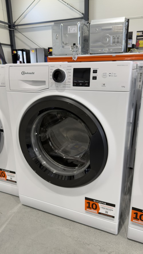 Bauknecht 10 KG, BPW 1014 A – Mașină de spălat rufe Clasa A, 1400 rpm, Inverter Motor, import Germania 🇩🇪