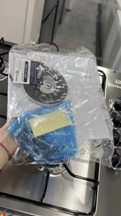 Electrolux 60cm, EGS64041X – Plită pe gaz 4 arzătoare, 8 kW, inox, import Suedia 🇸🇪