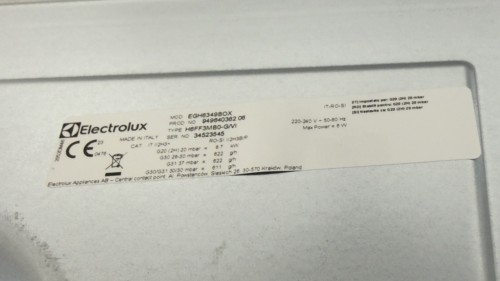 Electrolux 60cm, EGH63498OX – Plită pe gaz Bridge Burner, 8,7 kW, grătare fontă, import Germania 🇩🇪