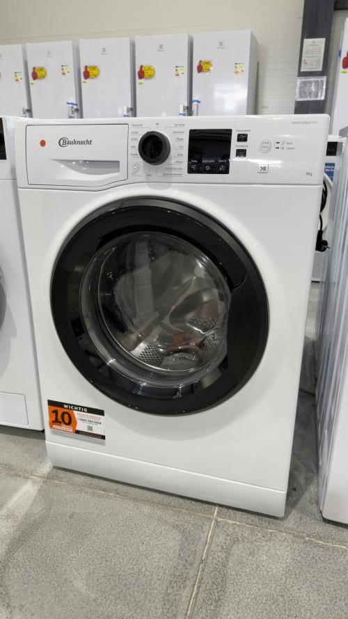 Bauknecht 9 kg, Super Eco 948 A – Mașină de spălat rufe Clasa A, Inverter Motor, import Germania 🇩🇪