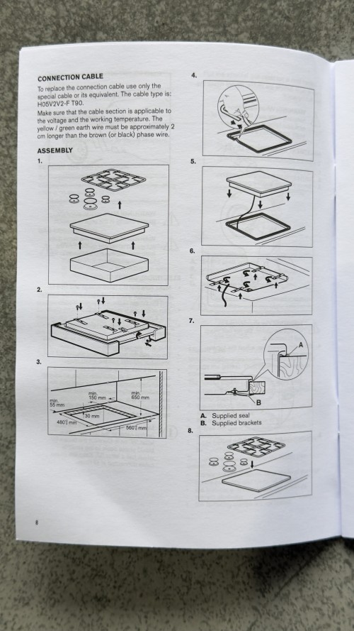Electrolux 60 cm, KGS6404W – Plită pe gaz ,4 arzătoare, Multi Crown, albă, import Suedia 🇸🇪
