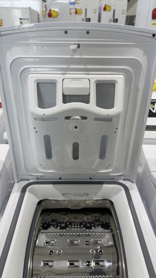 Hanseatic 7,5 KG HTW7512A – Mașină de spălat rufe cu încărcare verticală Clasa A, 1200 rpm, import Germania 🇩🇪