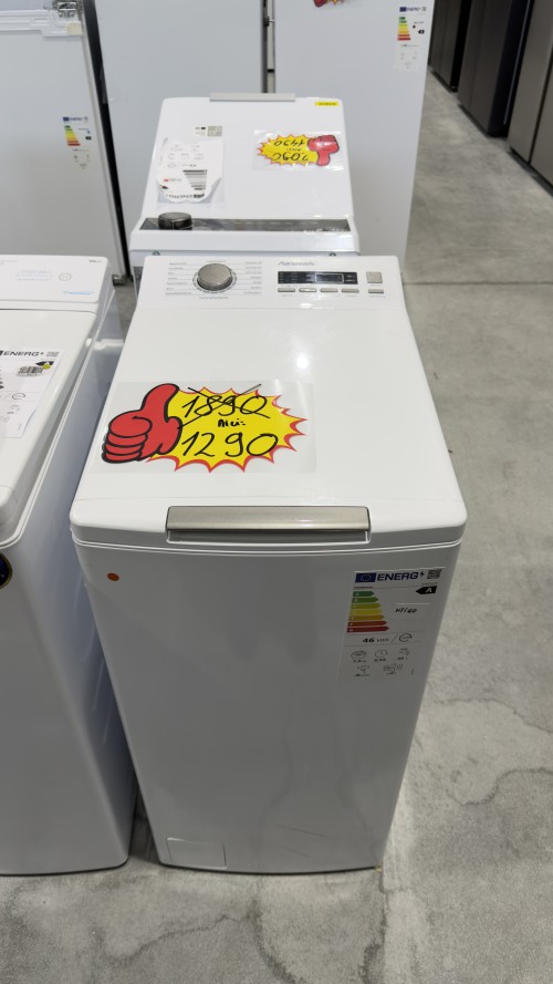 Hanseatic 7,5 KG HTW7512A – Mașină de spălat rufe cu încărcare verticală Clasa A, 1200 rpm, import Germania 🇩🇪