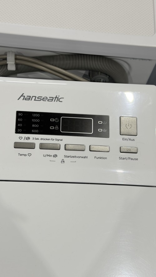 Hanseatic 7,5 KG HTW7512A – Mașină de spălat rufe cu încărcare verticală Clasa A, 1200 rpm, import Germania 🇩🇪