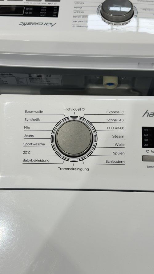 Hanseatic 8 KG, HTW8013A – Mașină de spălat rufe cu încărcare verticală Clasa A, 1300 rpm, import Germania 🇩🇪