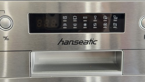 Hanseatic 10 Seturi, HGU4582C1017710DI – Mașină de spălat vase Clasa C, inox, 45 cm, import Germania 🇩🇪