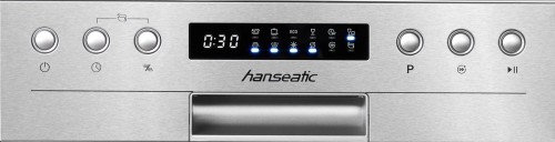 Hanseatic 10 Seturi, HGU4582C1017710DI – Mașină de spălat vase Clasa C, inox, 45 cm, import Germania 🇩🇪