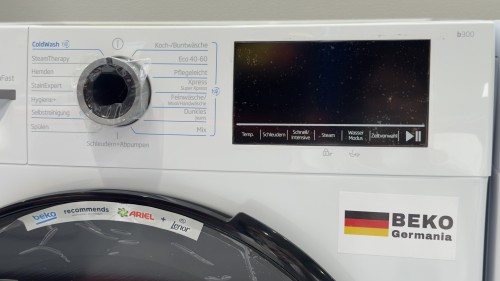 Beko 8 kg BM3WFU4841A + BM3T38230FH – Set mașină de spălat și uscător, Clasa A + D, SteamTherapy, ProSmart Inverter, import Germania 🇩🇪