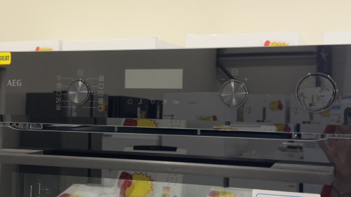 AEG 72 L, NBR6P511SB – Cuptor încorporabil Clasa A++, SteamCrisp, Piroliză, Wi-Fi, SenseCook, import Franța 🇫🇷