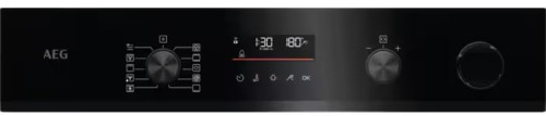 AEG 72 L, NBR6P511SB – Cuptor încorporabil Clasa A++, SteamCrisp, Piroliză, Wi-Fi, SenseCook, import Franța 🇫🇷
