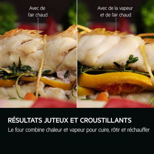 AEG 72 L, NBR6P511SB – Cuptor încorporabil Clasa A++, SteamCrisp, Piroliză, Wi-Fi, SenseCook, import Franța 🇫🇷