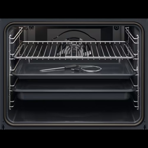 AEG 72 L, NBR6P511SB – Cuptor încorporabil Clasa A++, SteamCrisp, Piroliză, Wi-Fi, SenseCook, import Franța 🇫🇷