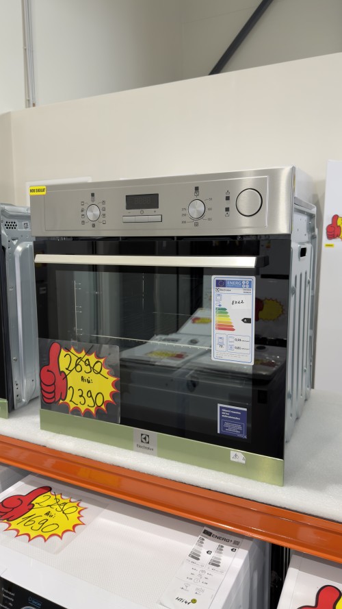 Electrolux 72 L, EOC3S40X – Cuptor încorporabil Clasa A, SteamCrisp, AquaClean, import Franța 🇫🇷