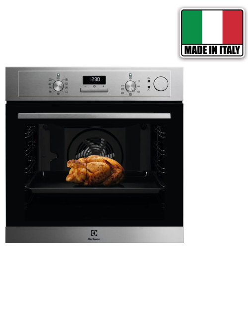 Electrolux 72 L, EOD5H40X – Cuptor încorporabil Clasa A, SteamBake, AquaClean, import Franța 🇫🇷