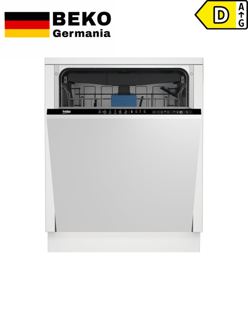 Beko 15 Seturi, BDIN25530 7624091677 – Mașină de spălat vase încorporabilă Clasa D, 60 cm, import Germania 🇩🇪