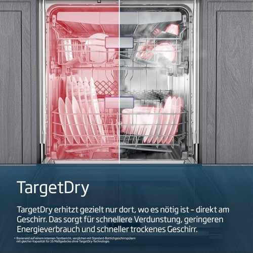 Beko 15 Seturi, BDSN36541XP 7653991677 – Mașină de spălat vase încorporabilă Clasa C, 60 cm, PowerIntense, import Germania 🇩🇪