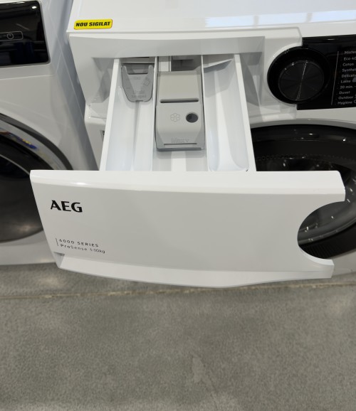 AEG 10 kg, LFR62E114S – Mașină de spălat rufe Clasa A, ProSense, Inverter Motor+, import Franța 🇫🇷